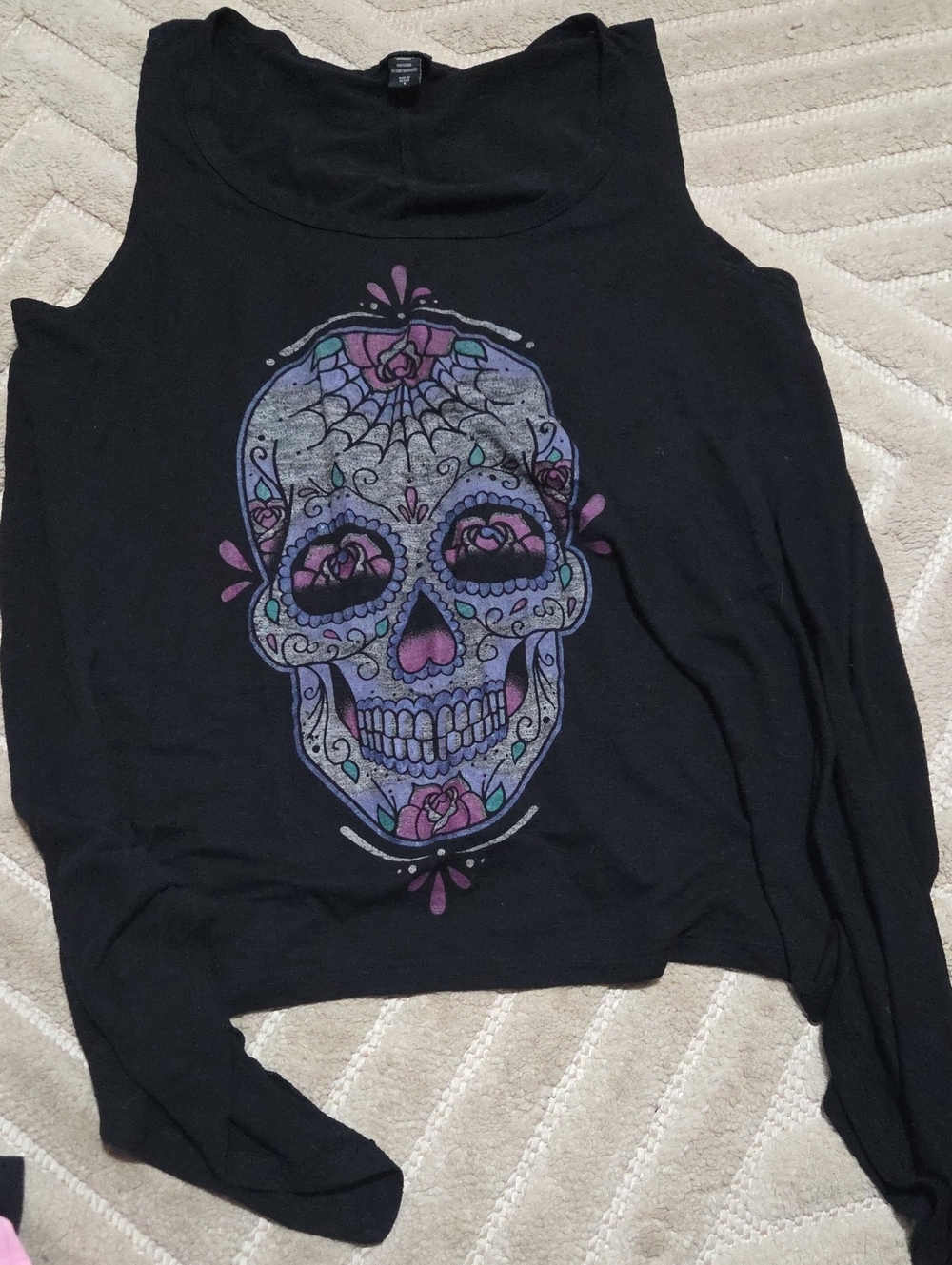 Torrid T-shirt, Shark Bite Hem, Sz 1